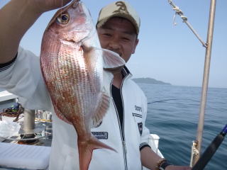 胴付き真鯛