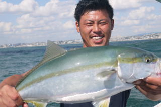 鯵の泳がせ釣り