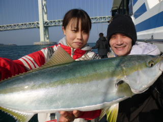 メジロ釣果
