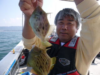 カワハギ 二連
