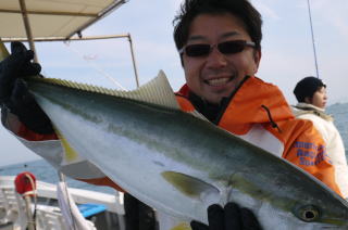 呑ませ釣り　メジロ釣り