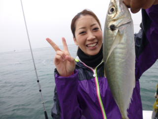 アジ釣り