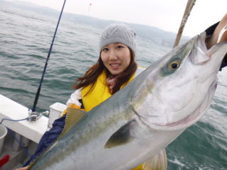 メジロ狙い呑ませ釣り