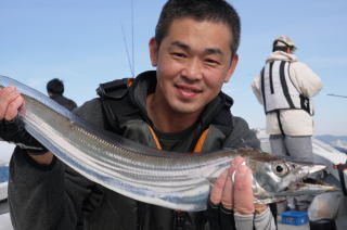 良いサイズの太刀魚