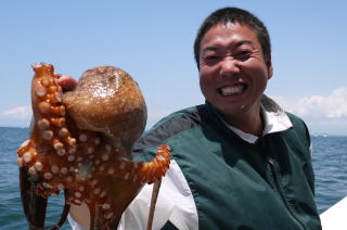 タコ釣り