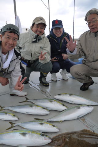 呑ませ釣り青物釣果