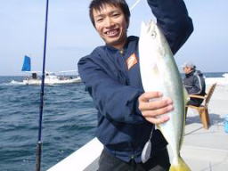 ハマチの呑ませ釣り