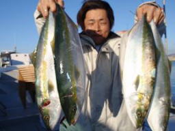 ハマチ 竿頭
