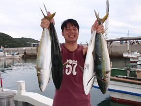 呑ませ釣り ハマチ