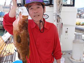 アコウ釣り