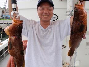 アコウ釣り