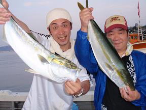呑ませ釣り 青物 メジロ