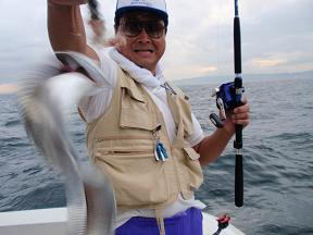 テンヤ釣り 太刀魚