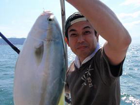 メジロ青物釣り