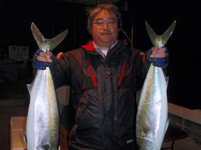 メジロ釣り