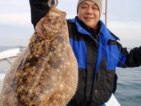 呑ませ釣り ヒラメ