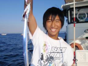 ジギングで太刀魚狙い