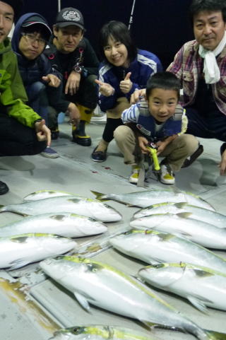 青物　メジロ釣果