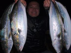 ハマチ釣果
