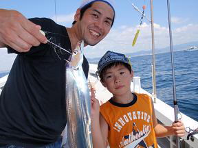 太刀魚釣り