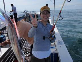 太刀魚釣り