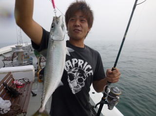 真サバ釣り