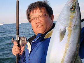 呑ませハマチ釣り
