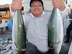 釣果メジロ