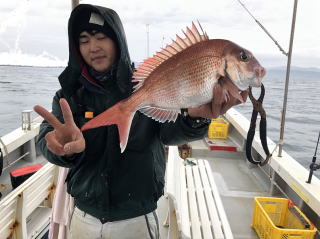 真鯛サビキ　鯛釣り