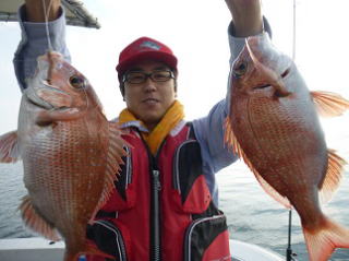 鳴門海峡 真鯛釣り
