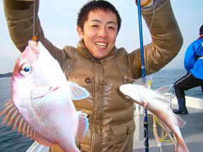鯛サビキ