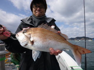 鯛狙い