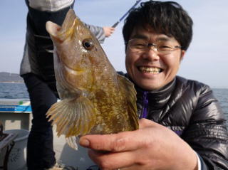 アイナメ釣果
