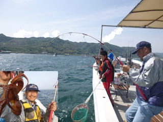 たこ釣り