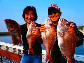 真鯛釣果