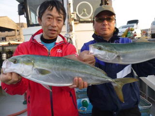 ハマチ釣果