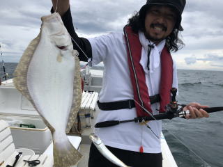 イワシの落とし込み 喰わせサビキ ヒラメ
