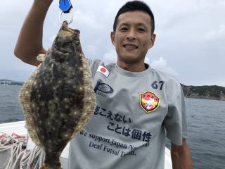 イワシの落とし込み 喰わせサビキ ヒラメ