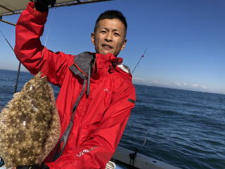 ヒラメ釣り　呑ませ釣り