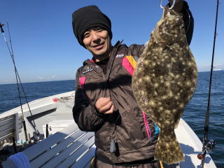 ヒラメ釣り　呑ませ釣り