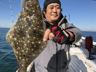 ヒラメ釣り　呑ませ釣り