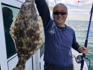 ヒラメ釣り　呑ませ釣り