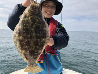 ヒラメ釣り　呑ませ釣り