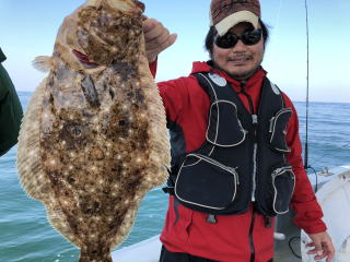 ヒラメ釣り呑ませ　泳がせ釣り