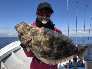 ヒラメ釣り　呑ませ　泳がせ釣り