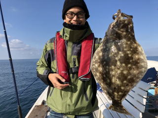 ヒラメ狙い　呑ませ泳がせ釣り