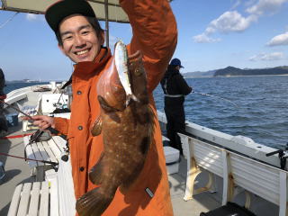 呑ませ釣りアコウ　ヒラメ　青物