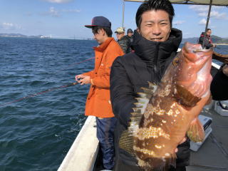 呑ませ釣りアコウ　ヒラメ　青物