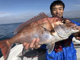 鯛サビキ明石鯛