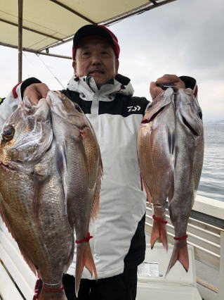 小豆島　鯛サビキ真鯛釣り